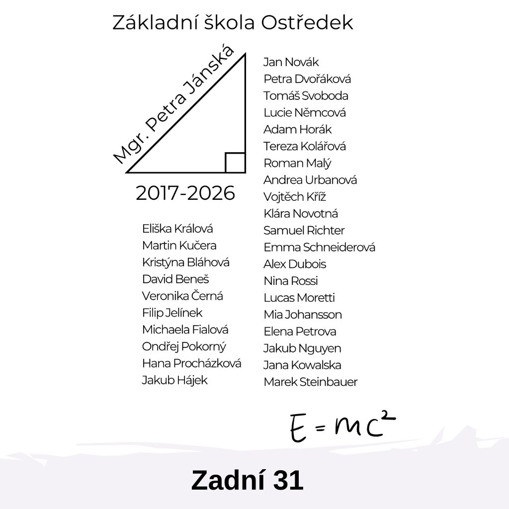 Zadní 31