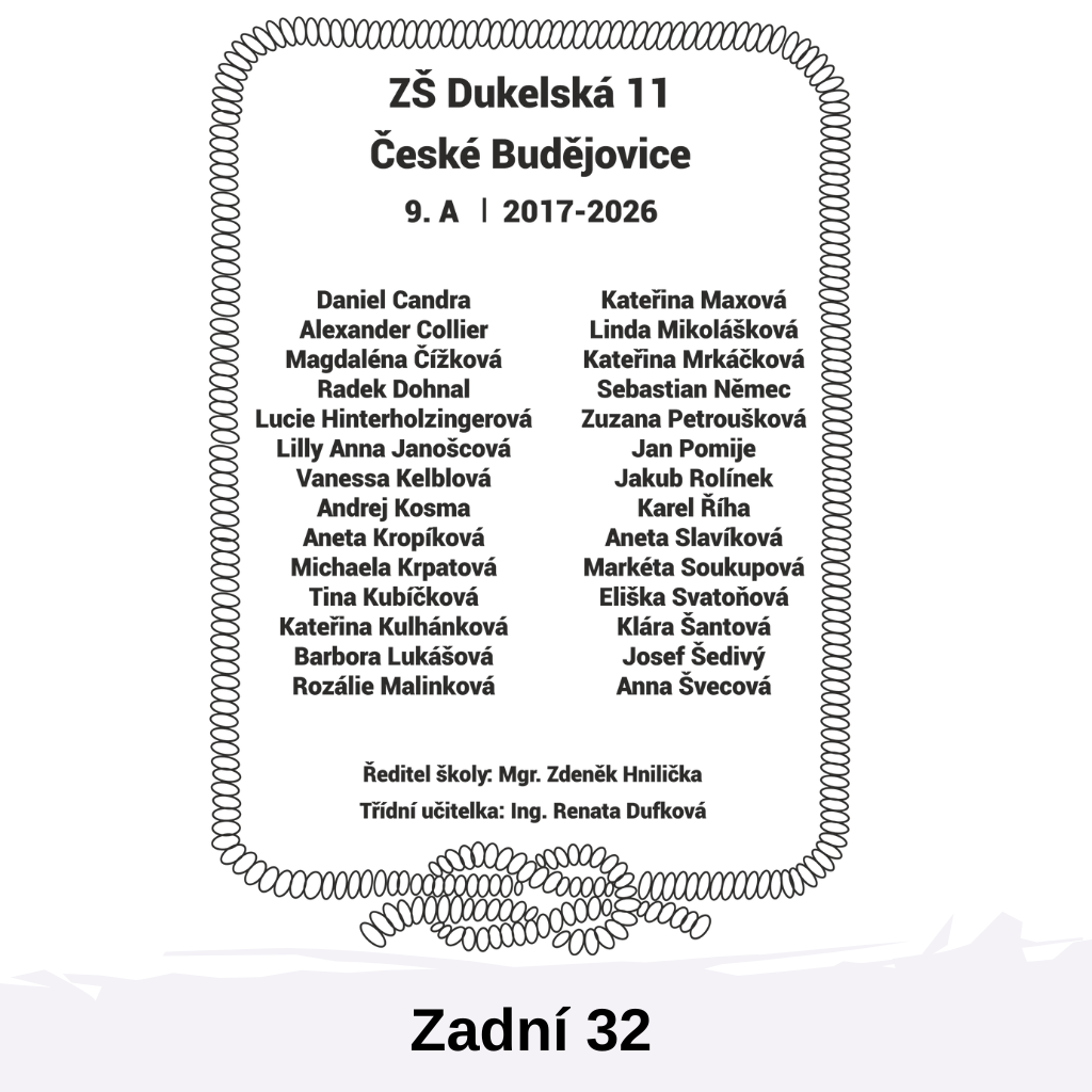 Zadní 32