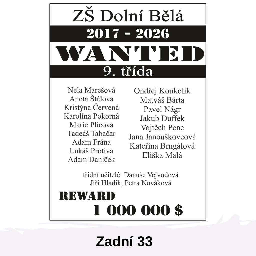 Zadní 33