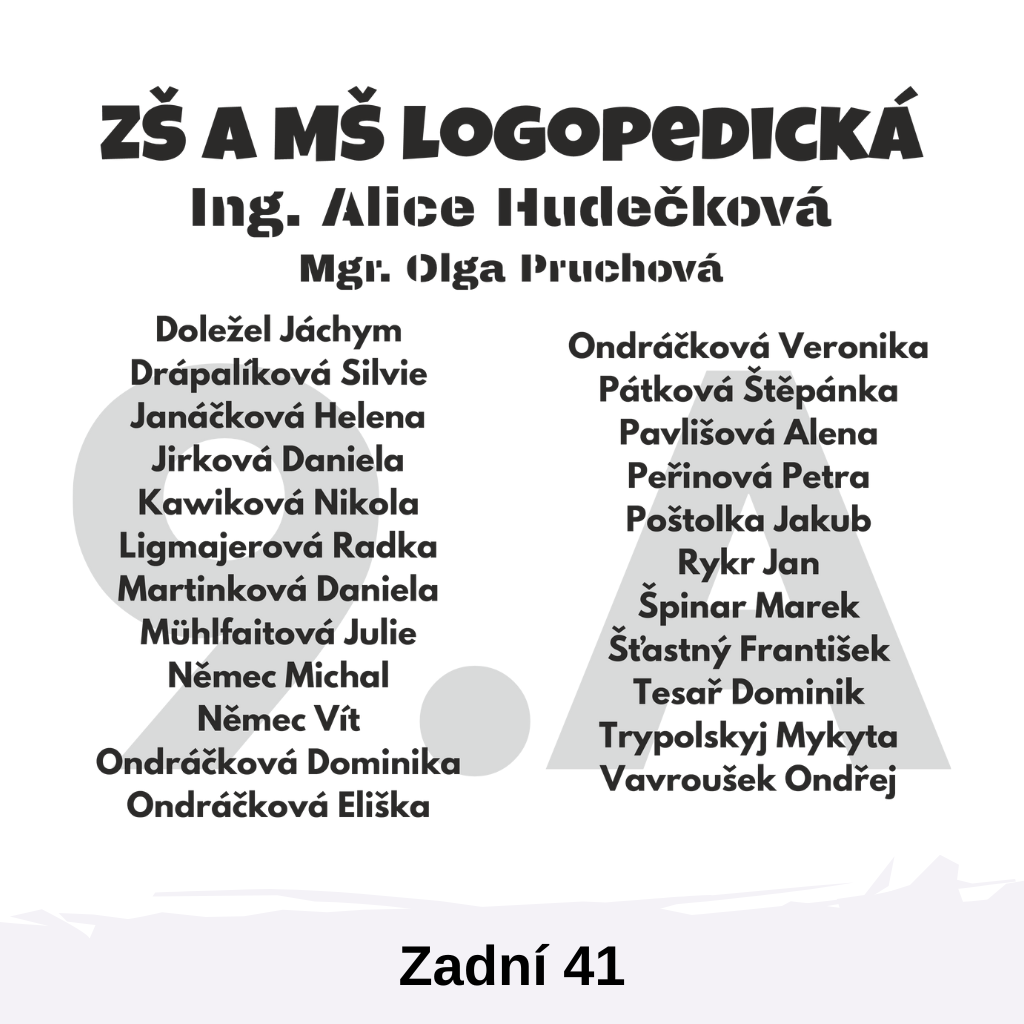 Zadní 41