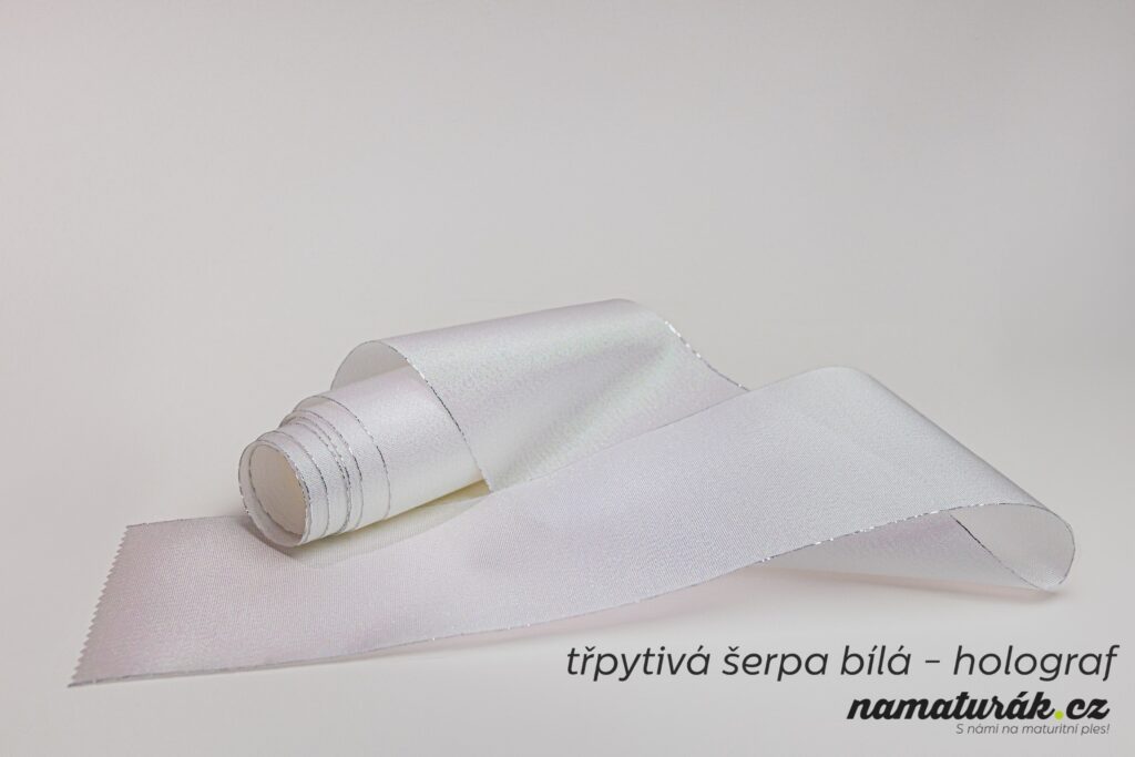 bílá - holograf